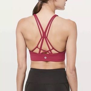 Lululemon Ride and Reflect Ruby Red